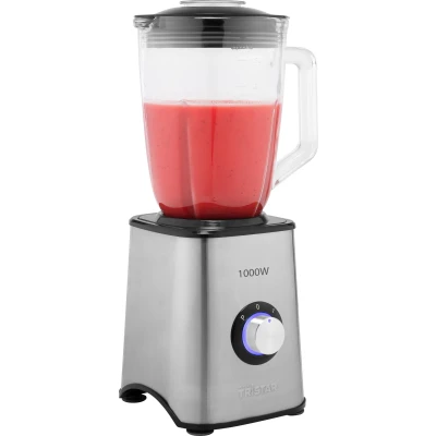 Abbildung von Tristar Standmixer BL 4471, 1000 W, Mixer 1,5 Liter Glaskrug Watt Edelstahlgehäuse