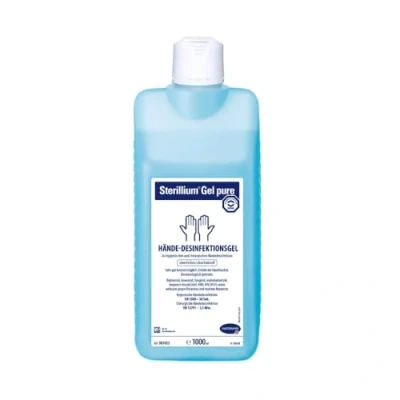 Abbildung von Sterillium Gel Pure 1000ml breites Wirkungsspektrum gegen Bakterien Pilze Viren