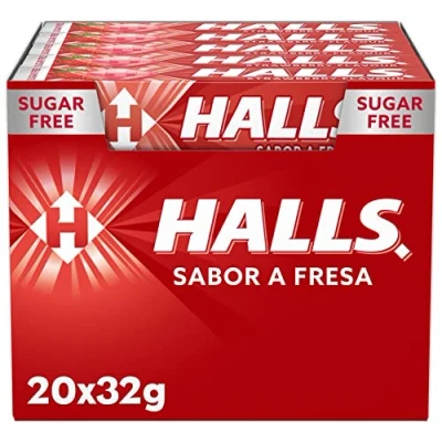 Abbildung von Halls Vita C Erdbeere ohne Zucker 20 U