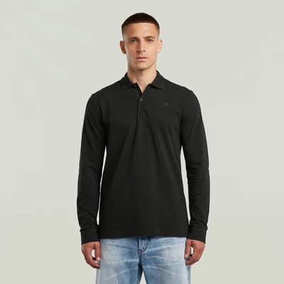 Abbildung von G STAR Dunda Poloshirt, Herren, Größe: Large, Dk black