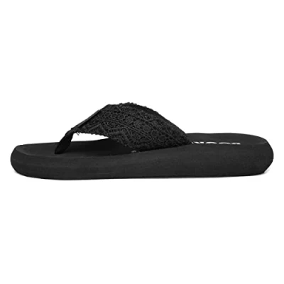 Abbildung von Rocket Dog Damen Spotlight Zehentrenner, Black, 40 EU