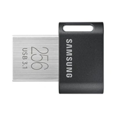 Abbildung von Samsung MUF 256AB/AM FIT Plus USB 3.1 Flash Laufwerk, 256 GB 400 MB/s, Rotgussgrau