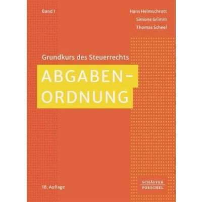 Abbildung von Abgabenordnung (Grundkurs des Steuerrechts)
