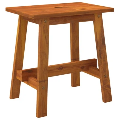Abbildung von vidaXL Hocker 45x29x45 cm Rechteckig Massivholz (1 St)