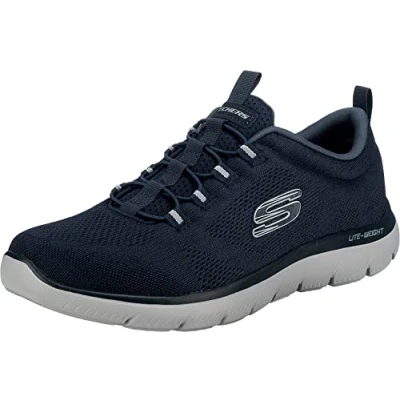 Abbildung von Skechers Herren Men&#039;s Summits Louvin Slipper, Navy, 42 EU