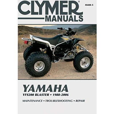 Abbildung von Yamaha Yfs200 Blaster, 1988 2006: Maintenance * Troubleshooting Repair: Clymer (Clymer Powersport)