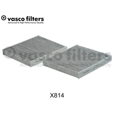 Abbildung von DAVID VASCO X814 Innenraumfilter Aktivkohlefilter 246 206 32 BMW: 5 Touring, Limousine, GT, ALPINA: D5 Touring
