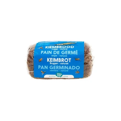 Abbildung von Terrasana Roggenbrot Bio 400g gekeimt ballaststoffreich vegan