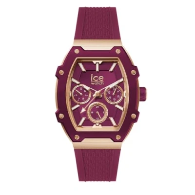 Abbildung von Ice Watch boliday Magenta Alu Rosa Damenuhr aus Aluminium mit Silikonarmband 023806 (Small)