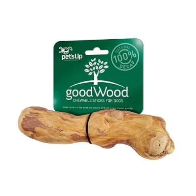Abbildung von GOODWOOD Kauknochen Medium Kaffeeholz für mittelgroße Hunde natürliche Zahnpflege, beugt Zahnstein &amp; Zahnfleischerkrankungen vor 100% natürlich koffeinfrei handgemacht langlebig