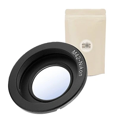 Abbildung von 1x M42 AI ? Objektivadapterring für Kompatibel mit Nikon F Lens Objektiv Adapter