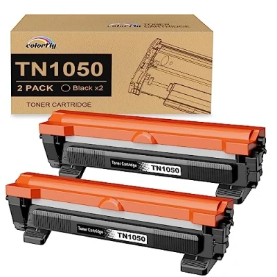 Abbildung von 2PACK TN1050 TN 1050 Toner Kompatibel für Brother DCP 1510 1610W 1612W 1512 MFC 1910W 1810 HL 1110 1212W 1210W 1112
