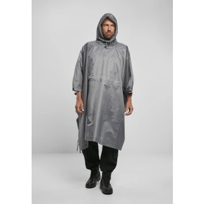 Abbildung von Brandit Regenjacke / wasserabweisende Jacke, Herren, Größe: One Size, Anthracite