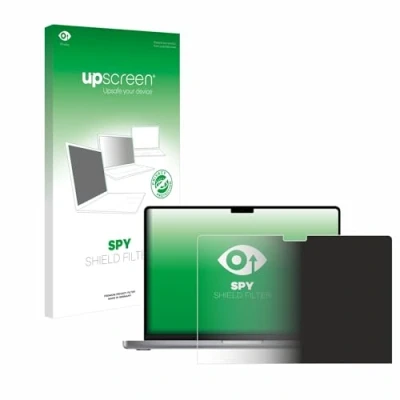 Abbildung von upscreen Blickschutzfilter für Apple MacBook Pro 14&quot; 2021 Privacy Filter Blickschutzfolie Sichtschutz Folie [Blaulichtfilter, Anti Reflex]