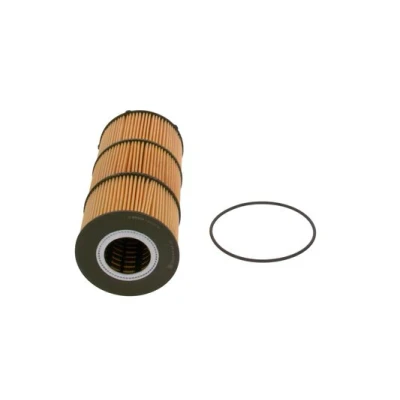 Abbildung von BOSCH F 026 407 192 Ölfilter mit Dichtung Filtereinsatz MERCEDES BENZ: ACTROS MP4, AROCS, ANTOS