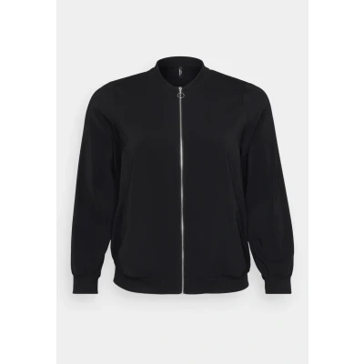 Abbildung von VERO MODA CURVE Damen Vmccoco L/S Bomber Ga Noos Cur, Black, Numeric_44