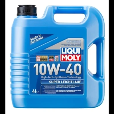 Abbildung von Liqui Moly Leichtlauf Super 10W 40 4l Motoröl 9504 VOLKSWAGEN: Golf 3, Polo III Schrägheck, 3 Cabrio, AUDI: 80 B4 Limousine, 100 C4 Avant