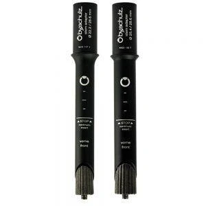Abbildung von by.schulz Vorbau Adapter A Head 1 1/8&quot; Alu Gewindegabel schwarz