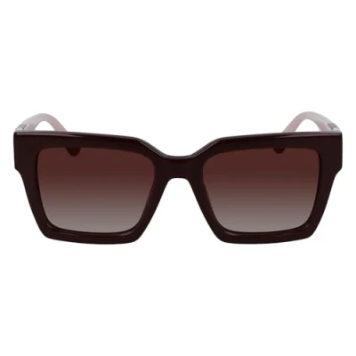 Abbildung von KARL LAGERFELD Damen KL6057S Sonnenbrille, BURGUNDY, 52