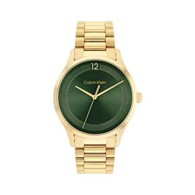 Abbildung von Calvin Klein Uhr, Größe: One Size, Gold/ green