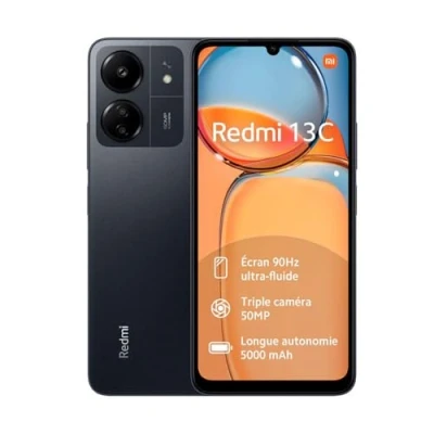 Abbildung von Xiaomi Redmi 13C 8GB/256GB Schwarz mit o2 Vertrag unbegrenzt telefonieren + 6000 MB 4G/LTE