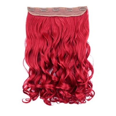 Abbildung von CAISHA 40cm 1 Teilig CLIP IN EXTENSIONS Sophia Haarteil Gewellt Intensivrot C61