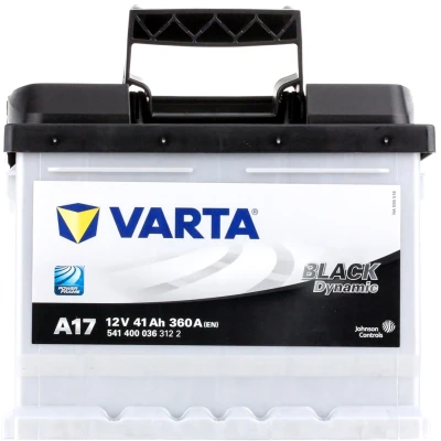 Abbildung von VARTA BLACK dynamic 5414000363122 Batterie 12V 41Ah 360A B13 VOLKSWAGEN: GOLF 1, Derby II, 2, OPEL: Corsa A CC, Kadett E Ascona Limousine