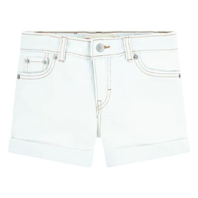 Abbildung von Levi&#039;s Girlfriend Jeans Shorts für Kinder, Größe: 110, At sea