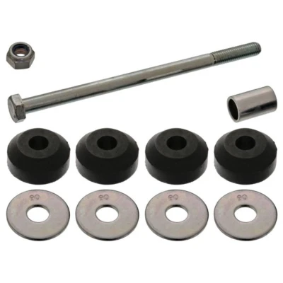 Abbildung von FEBI BILSTEIN 41043 Koppelstange M8 x 1,25 mit Unterlegscheiben, Mutter, Lager Stahl silber JEEP: Compass, Patriot, DODGE: Caliber