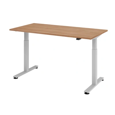 Abbildung von Hammerbacher Schreibtisch XMST16 Nussbaum