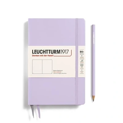 Abbildung von Leuchtturm Notizbuch Paperback B6+ Hardcover Lila Blanko
