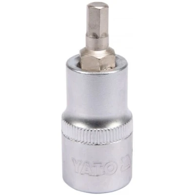 Abbildung von YATO YT 04382 Schrauberbit 12,5 (1/2&quot;) Chrom Vanadium Stahl