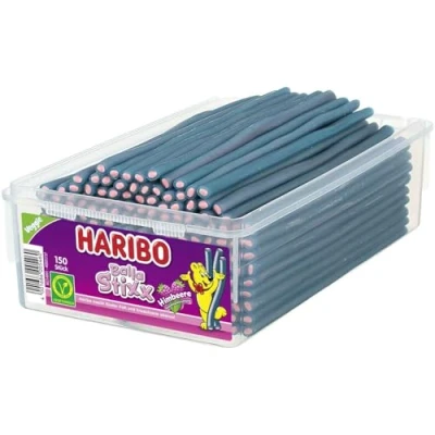 Abbildung von Haribo Balla Stixx Him &amp; Brombeere 150 Stück in Dose 1125 g