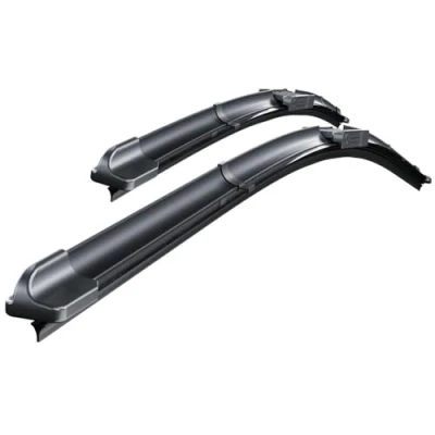 Abbildung von Mossa Vordere Scheibenwischer kompatibel mit Citroen C5 II (12.2003 03.2008) flache Premium Wischerblätter. Wischerblätter Set für Frontscheibe (Fahrer + Beifahrerseite) (650 mm / 450 mm)
