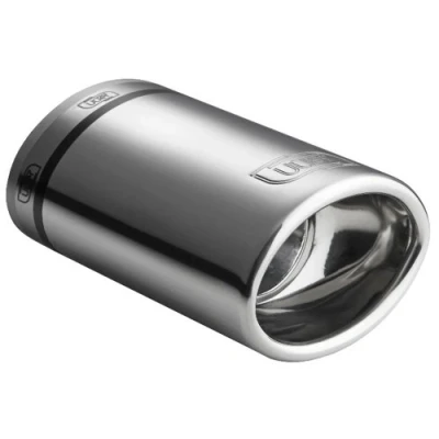 Abbildung von Ulter Sport NFC Sportauspuff/Auspuffblende, oval, 95 x 65 120, Edelstahl, 30 42 mm
