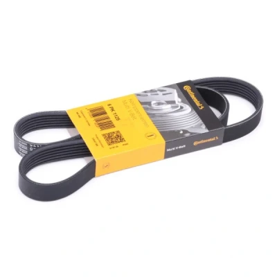 Abbildung von CONTITECH 6PK1125 Keilrippenriemen 1125 6 VOLKSWAGEN: Polo III Schrägheck, Lupo / 3L, CITROËN: C2 C3 I Schrägheck