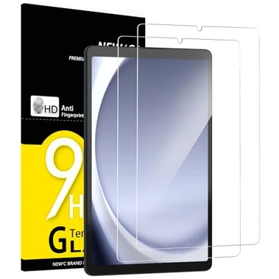 Abbildung von NEW&#039;C 2 Stück, Schutzfolie für Samsung Galaxy Tab A9 8,7 Zoll, Panzer Schutz Glas Folie,9H Härte,HD Displayschutzfolie, 0.33mm Ultra klar