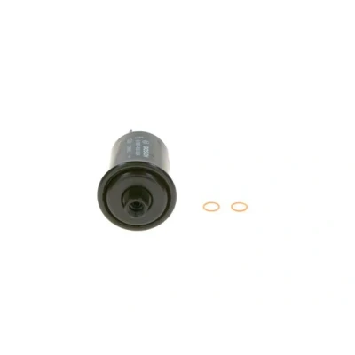 Abbildung von BOSCH 0 986 450 604 Kraftstofffilter Leitungsfilter MITSUBISHI: Lancer Kombi, 5 Limousine, TOYOTA: Camry III Kombi