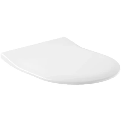 Abbildung von Villeroy &amp; Boch WC Sitz Architectura, SlimSeat m. Absenkautomatik u. QuickRelease 374 x 439 48 mm
