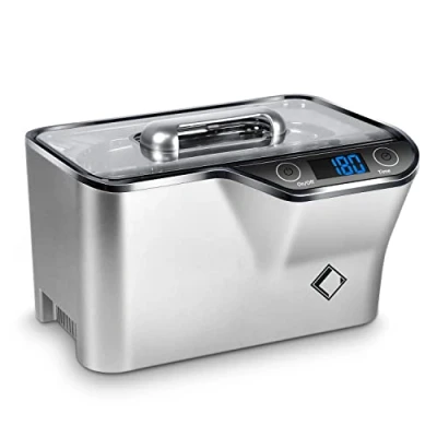 Abbildung von LifeBasis Ultraschallreinigungsgerät Brillenreinigungsgerät 600ml Digitaler Ultraschallreiniger Ultraschallgerät zahnschiene 42KHz Ultraschall Ultrasonic Cleaner für Brille Schmuck Uhren Pinsel 50W