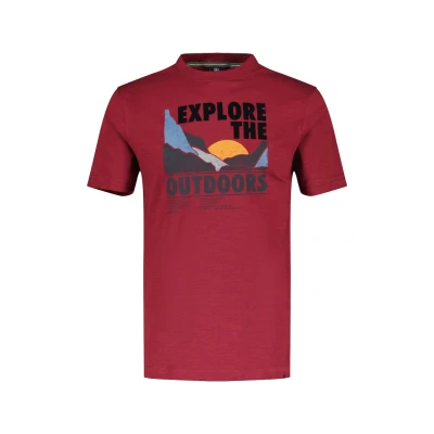 Abbildung von LERROS T Shirt &quot;LERROS Shirt, unifarben mit Brustprint&quot;