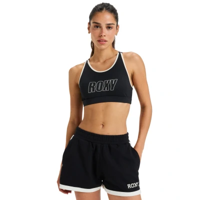 Abbildung von Roxy Everyday FLOW Sport mit mittlerer UNTERSTÜTZUNG Sportbh Stützkraft, Damen, Größe: Large, Kvj0