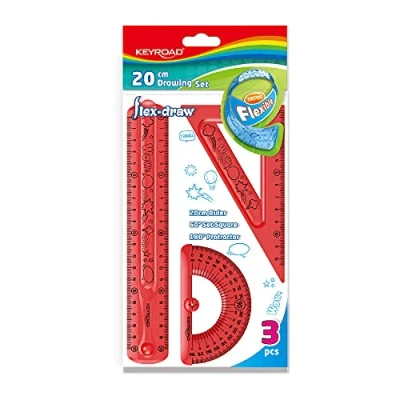 Abbildung von Geometrieset KEYROAD Flex draw mit Grafik, 1 Stk.