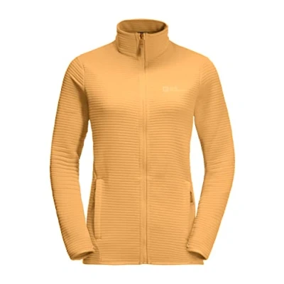 Abbildung von Jack Wolfskin Modesto Fleecejacke, Damen, Größe: XS, Honey yellow