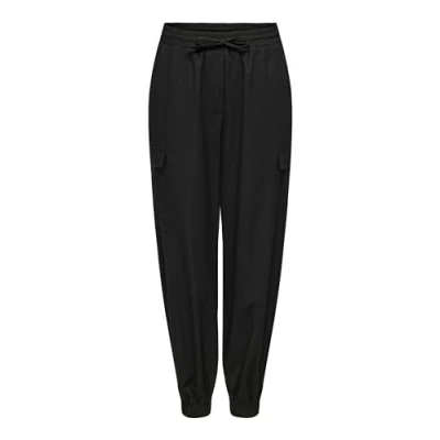 Abbildung von ONLY Onlkatinka Cargohose, Damen, Größe: Large, Black