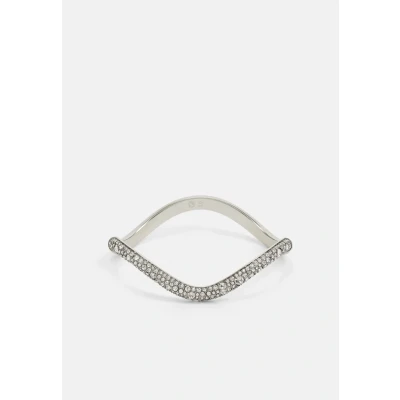 Abbildung von Swarovski Sublima CUFF Single CRY Armband silvercoloured, Damen, Größe: Small, Silver coloured