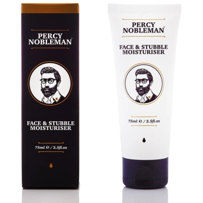 Abbildung von Percy Nobleman FACE &amp; Stubble Moisturiser Gesichtscreme, Herren, Größe: 75 ml,