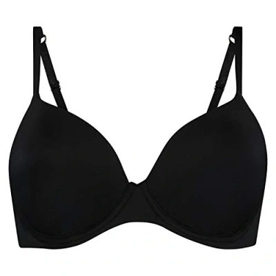 Abbildung von Hunkemöller Damen Vorgeformter Bügel BH Super soft E80,Black, Black