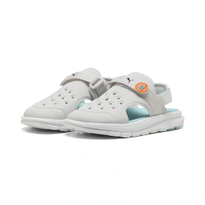 Abbildung von Puma Evolve Poised2Race Sandalen Kinder Mit Plain Blue Crystal/Cool Weather/Lemon Sherbert Größe: 31