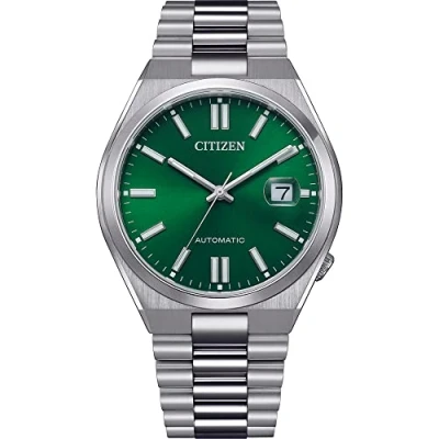 Abbildung von Citizen Automatikuhr NJ0150 81X, Armbanduhr, Damenuhr, Herrenuhr, Edelstahlarmband, Saphirglas, Datum